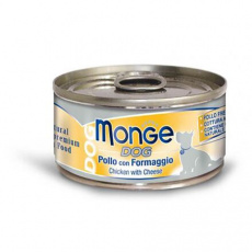 MONGE DOG NATURAL kurczak z serem dla psów 95 g