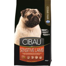 CIBAU dog adult mini, sensitive lamb 0,8 kg