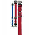 Obojek nylon CLUB C 32cmx10mm červený FP 1ks