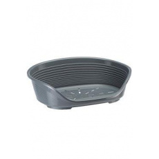 Pelech plast SIESTA DLX 2 tm.šedý 49x36x17,5cm FP 1ks