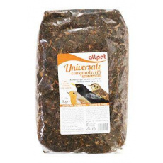 Krmivo pro Ptáky All OLANDESE měkkožravé s hmyzem 1kg