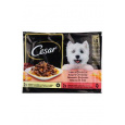 Cesar Selection kapsa ve šťávě 4x100g