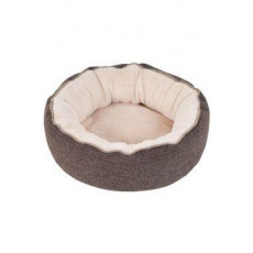 Pelech kulatý pro hlodavce EMILY 33cm tm.hnědá