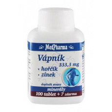Vápník Hořčík Zinek MedPharma 107tbl