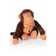 Hračka pes Crazy monkey hnědá 36cm