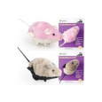 Hračka kočka Myška Marshmallow na klíček 8cm