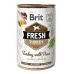 Brit Fresh Dog konz Turkey with Peas 400g