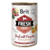 Brit Fresh Dog konz Beef with Pumpkin 400g