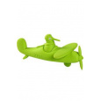 Hračka pes AERO latex,pískací,zelená 19cm Kiwi