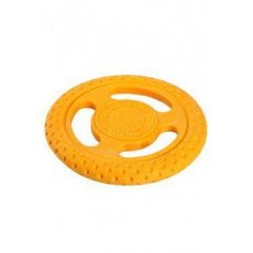 Hračka pes FRISBEE MAXI plov. z TPR oranžová Kiwi