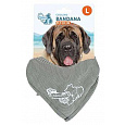 CoolPets chladiaci šatka Beige veľ. L/85x40cm