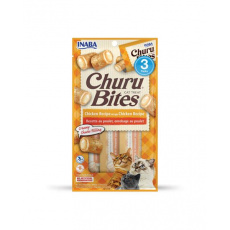Churu Cat Bites Chicken wraps Chicken Recipe 3x10g