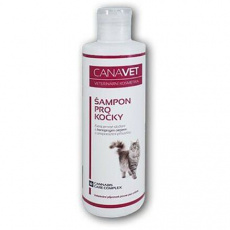 CANAVET šampon pro kočky s antipar.přísadou Canabis CC 250ml CANAVET šampon pro kočky s antipar.přísadou Canabis CC 250ml