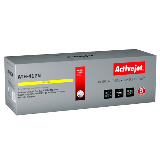 Activejet ATH-412N (náhrada za HP 305A CE412A; Supreme; 2600 stran; žlutá)