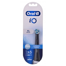 Braun Oral-B iO Ultimate Clean tipy černé 6 kusů