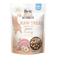 BRIT Care Raw Treat Sensitive turkey - pamlsek pro kočky - 40g