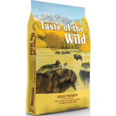 TASTE OF THE WILD High Prairie suché krmivo pro psy - 18 kg