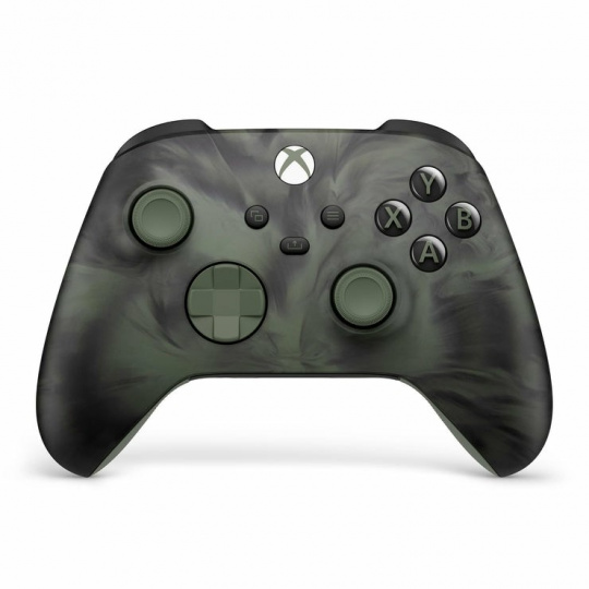 Microsoft QAU-00104 herní ovladač Černá, Zelená Bluetooth/USB Gamepad Analogový/digitální Android, PC, Xbox One, Xbox Series S, Xbox Series X, iOS