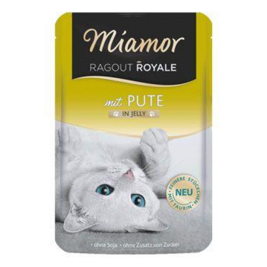 Miamor Cat Ragout kapsa krůta v želé 100g
