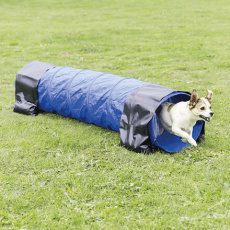 Agility tunel - malý pes, štěně, 40cm/2m - modrý Agility tunel - malý pes, štěně, 40cm/2m - modrý