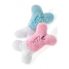 Hračka pes Kost pískací Puppy 13cm plyš KAR Hračka pes Kost pískací Puppy 13cm plyš KAR