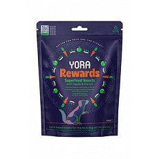 YORA Dog poch. z hmyzu Rewards jablko a mrkev 100g