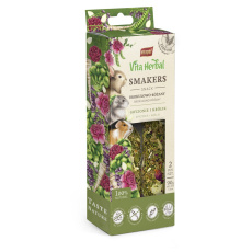 VITA HERBAL Smakers brokolice a růže - pamlsek pro hlodavce a králíky - 2 ks