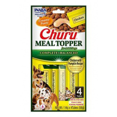 Churu Dog Meal Topper Chicken with Pumpkin Recipe4x14g Churu Dog Meal Topper Chicken with Pumpkin Recipe4x14g