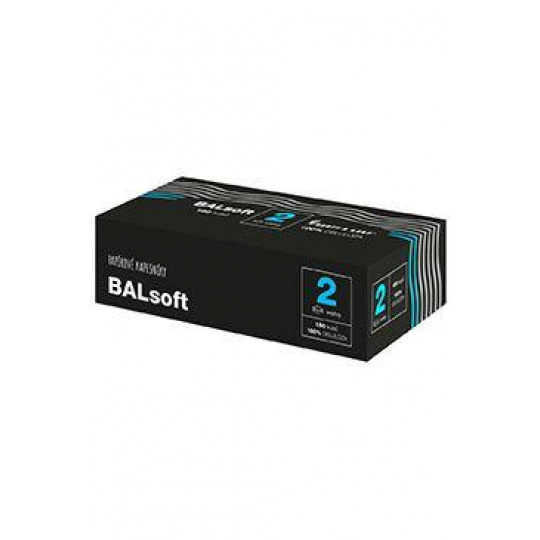 Kapesníky papírové Balsoft 2vrstvé box 150ks