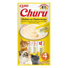 Churu Cat Chicken with Cheese Recipe 4x14g Churu Cat Chicken with Cheese Recipe 4x14g