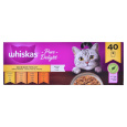 WHISKAS Hydinový výběr v želé 40 x 85g