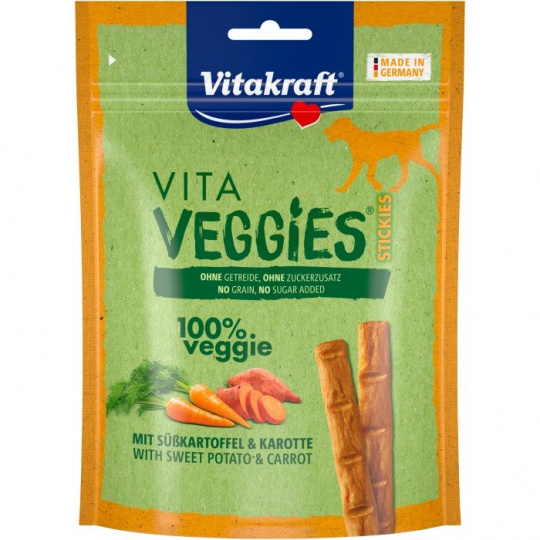 VITAKRAFT Vita Veggies Stickies Carrot with sweet potato - pamlsek pro psa - 80 g