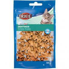DentaFun Dentinos, vitamínové dentální pamlsky, 50 g TRIXIE DentaFun Dentinos, vitamínové dentální pamlsky, 50 g TRIXIE