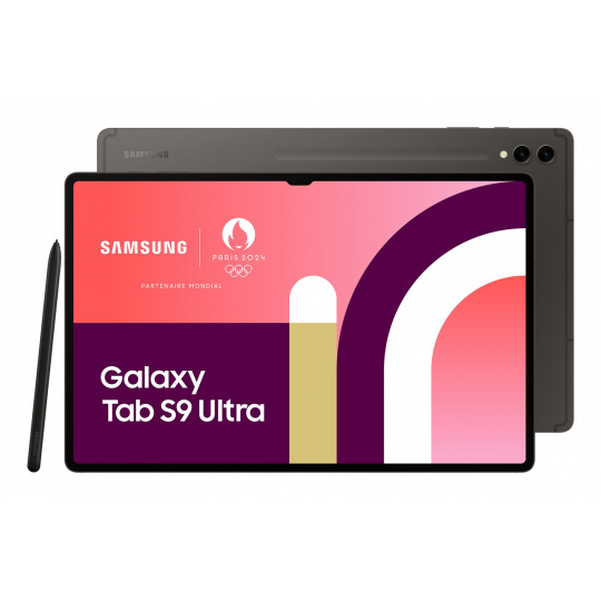 Samsung Galaxy Tab S9 Ultra SM-X910N Qualcomm Snapdragon 256 GB 37,1 cm (14.6") 12 GB Wi-Fi 6 (802.11ax) Android 13 Grafit