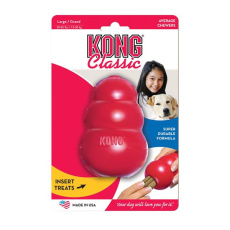 Hračka Kong Dog Classic Granát červený, guma prírodná, L 13-30 kg