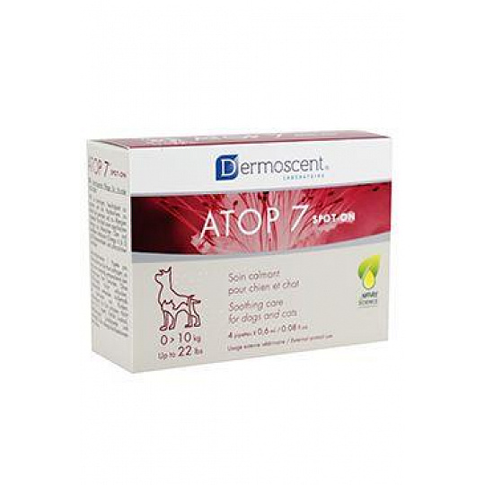 Dermoscent Atop 7 spot-on 0-10 kg 4 pipety