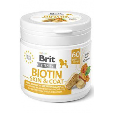 Brit Dog Vitamins Biotin Skin&Coat 120g (60tbl) Brit Dog Vitamins Biotin Skin&Coat 120g (60tbl)
