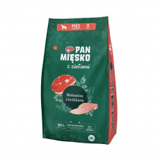 PAN MIĘSKO with herbs Beef with rabbit M - suché krmivo pro psy - 20kg