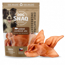 DOG SNAQ vepřové ucho sušené 4 ks DOG SNAQ vepřové ucho sušené 4 ks