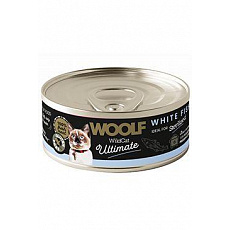 WOOLF WildCat Ultimate konz. Adult Paté White Fish 85g