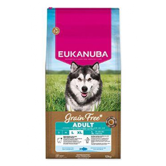 Eukanuba Dog GF Adult Large rich in Ocean Fish 12kg