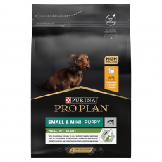 PURINA Pro Plan Healthy Start Small & Mini Puppy - suché krmivo pro psy - 3 kg