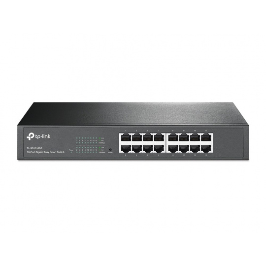 TP-Link TL-SG1016DE Řízený L2 Gigabit Ethernet (10/100/1000) 1U Černá