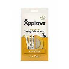 Applaws Cat poch. Creamy Puree kuracie 4x15g