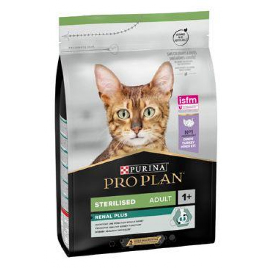 ProPlan Cat Adult Sterilised Renal Plus Turkey 400g
