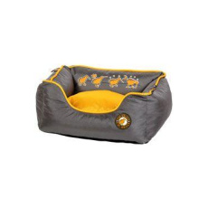 Pelech Running Sofa Bed S oranžovošedá Kiwi