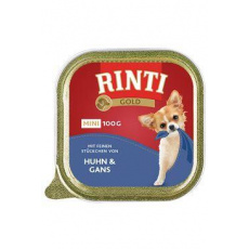 Rinti Dog Gold Mini vanička kuře+husa 100g Rinti Dog Gold Mini vanička kuře+husa 100g