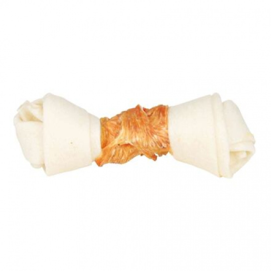 DentaFun uzel svázaný kuřecím masem,  15 cm/70 g