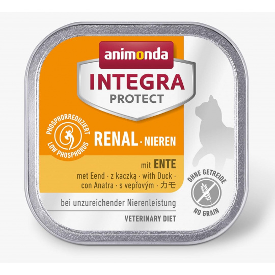 ANIMONDA Integra Protect Renal Duck - mokré krmivo pro kočky - 100g