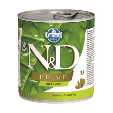 Farmina N&D dog PRIME boar & apple konzerva 285 g